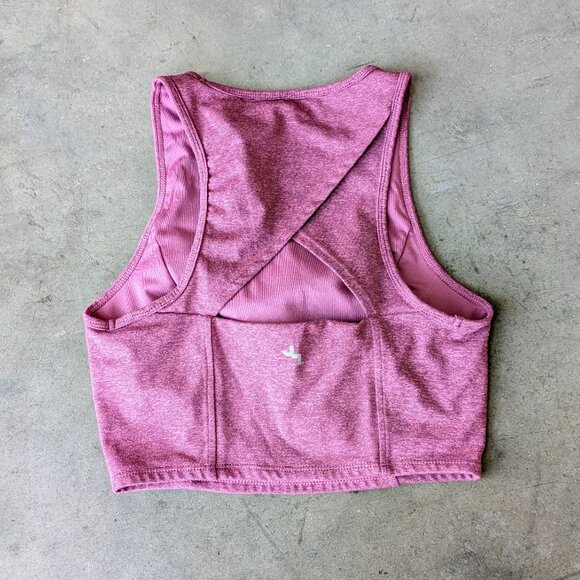 JoyLab Black and Purple Crop Top Tank Long Line Bra Bundle medium - Picture 5 of 8